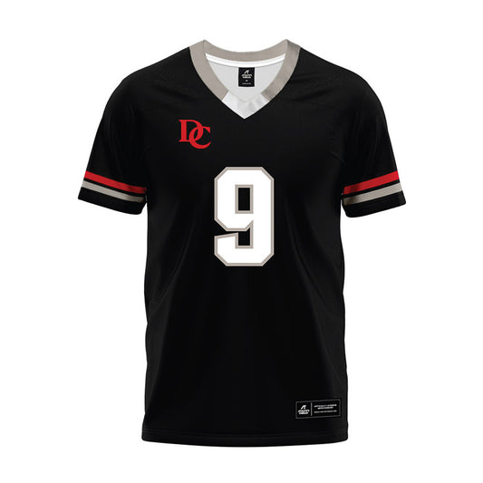 Davidson - NCAA Football : Landon Glezen - 2024 Black Premium Football Jersey-0