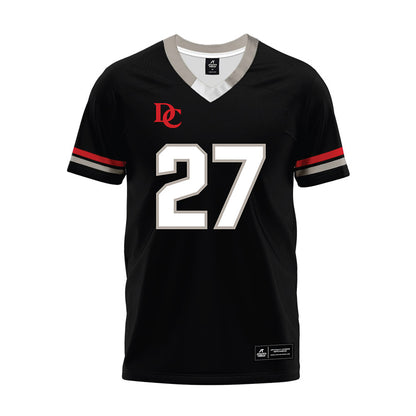 Davidson - NCAA Football : Revis McClairen - 2024 Black Premium Football Jersey-0
