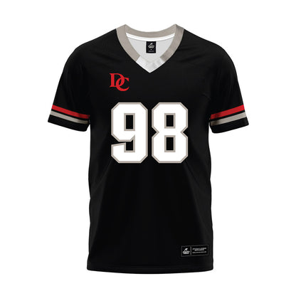 Davidson - NCAA Football : Jeramy Stith - 2024 Black Premium Football Jersey-0