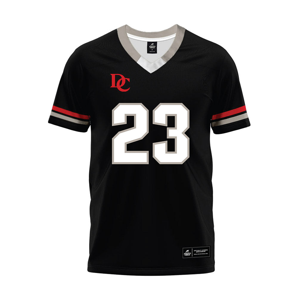 Davidson - NCAA Football : Nakoma Scott - 2024 Black Premium Football Jersey-0
