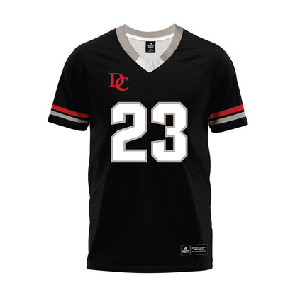 Davidson - NCAA Football : Nakoma Scott - 2024 Black Premium Football Jersey-0