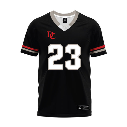 Davidson - NCAA Football : Nakoma Scott - 2024 Black Premium Football Jersey-0