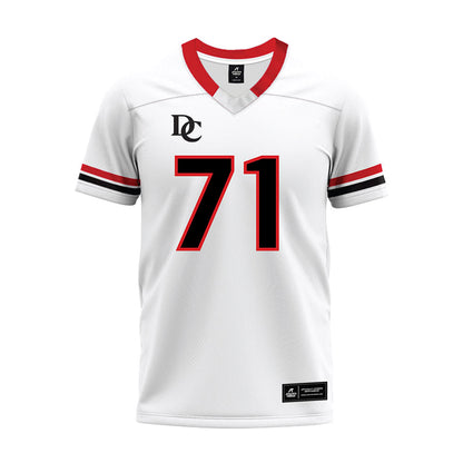 Davidson - NCAA Football : Cole Smith - 2024 White Premium Football Jersey-0