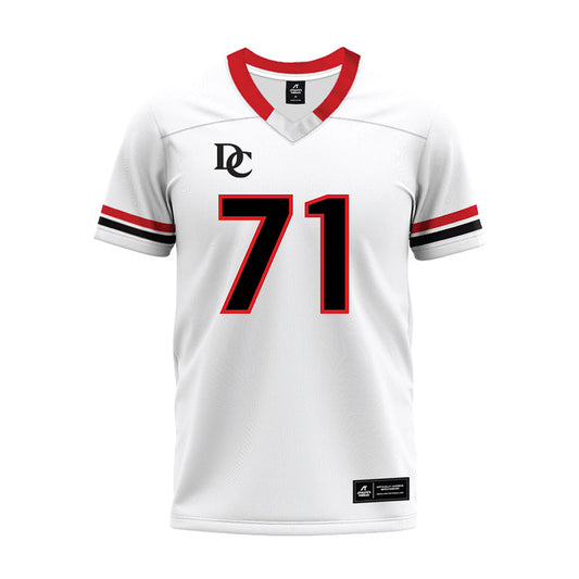 Davidson - NCAA Football : Cole Smith - 2024 White Premium Football Jersey-0