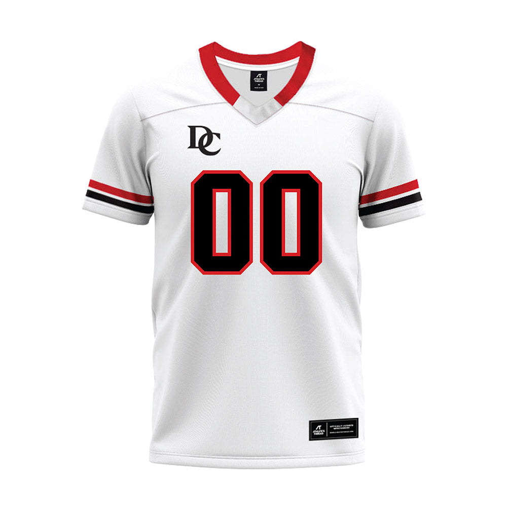 Davidson - NCAA Football : Will Volk - 2024 White Premium Football Jersey-0