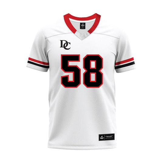 Davidson - NCAA Football : Lincoln Wilmore - 2024 White Premium Football Jersey-0