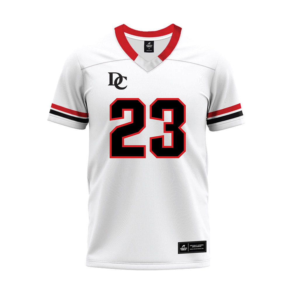 Davidson - NCAA Football : Nakoma Scott - 2024 White Premium Football Jersey-0