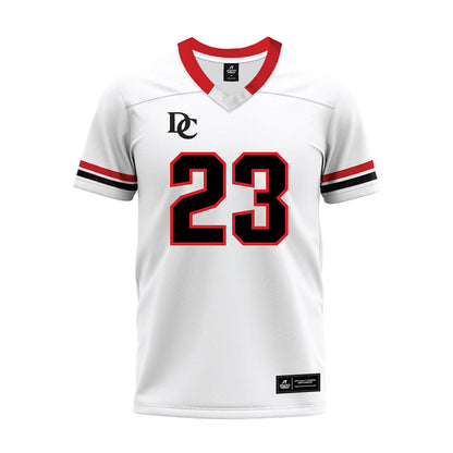 Davidson - NCAA Football : Nakoma Scott - 2024 White Premium Football Jersey-0