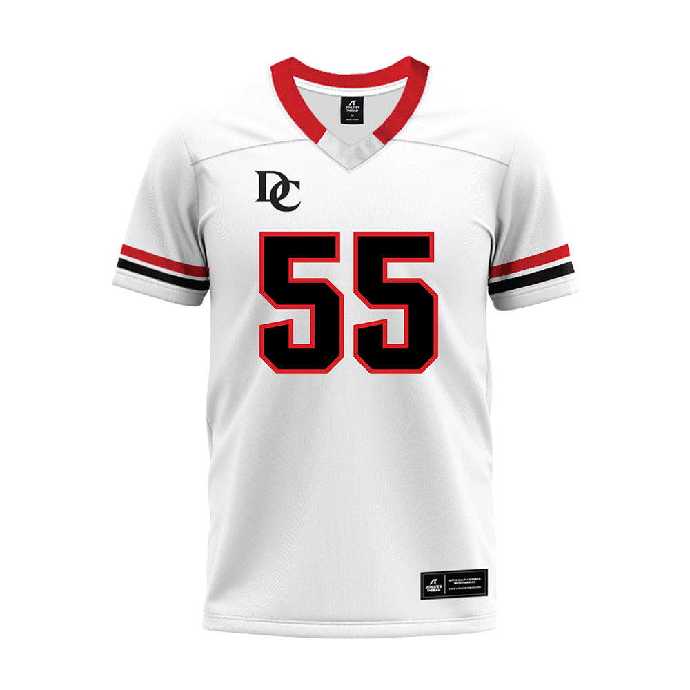 Davidson - NCAA Football : Parker Nichols - 2024 White Premium Football Jersey-0