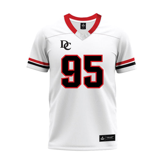 Davidson - NCAA Football : Liam McMann - 2024 White Premium Football Jersey-0