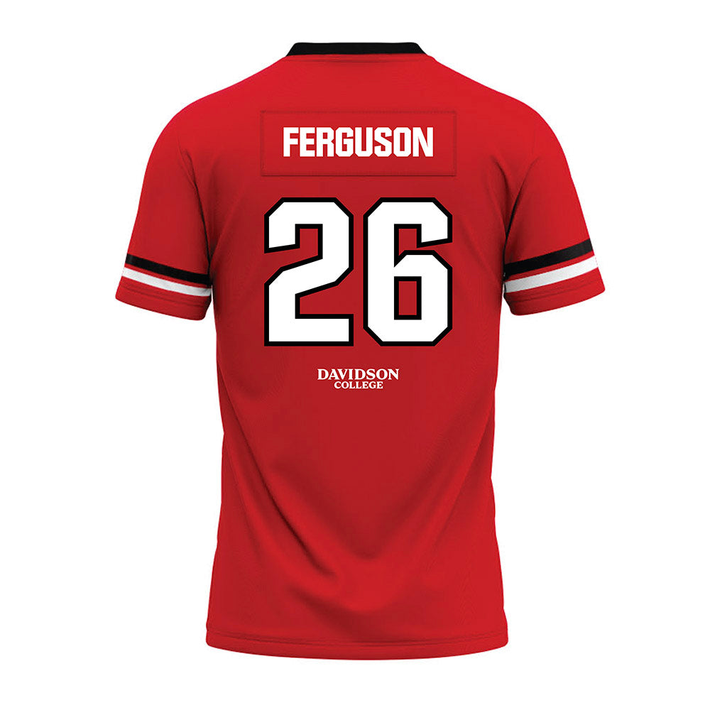 Davidson - NCAA Football : Jayden Ferguson - 2024 Orange Premium Football Jersey-1
