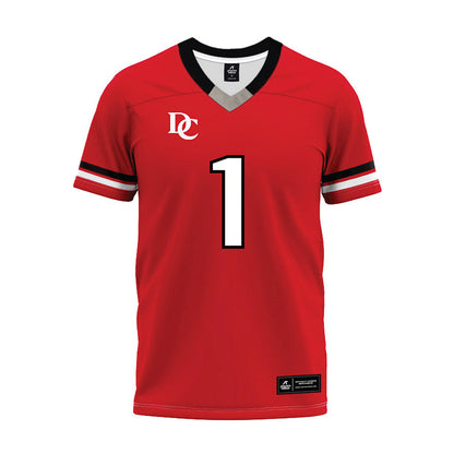 Davidson - NCAA Football : Christian Lyons - 2024 Orange Premium Football Jersey-0