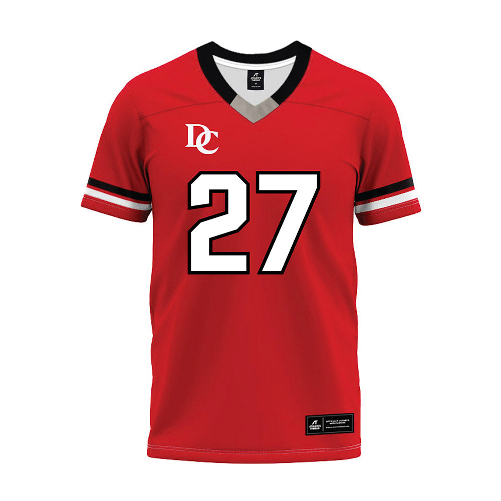 Davidson - NCAA Football : Revis McClairen - 2024 Orange Premium Football Jersey-0