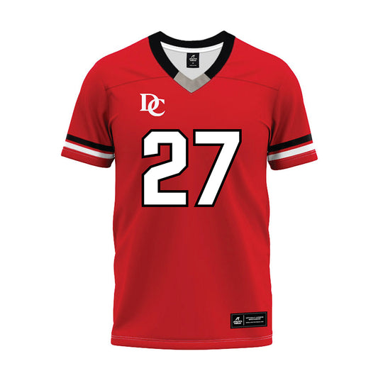 Davidson - NCAA Football : Revis McClairen - 2024 Orange Premium Football Jersey-0