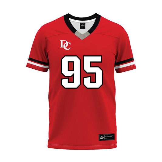 Davidson - NCAA Football : Liam McMann - 2024 Orange Premium Football Jersey-0