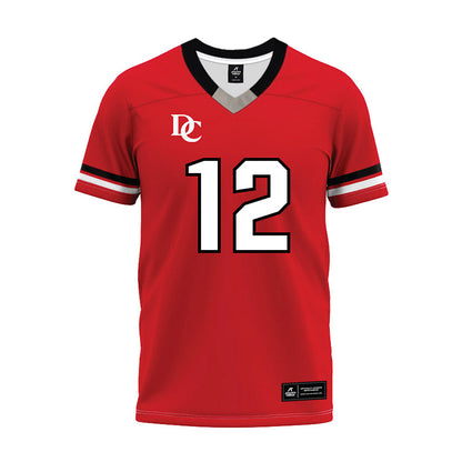 Davidson - NCAA Football : Christian Lyons - 2024 Orange Premium Football Jersey-0