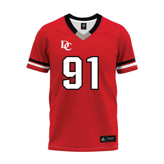 Davidson - NCAA Football : Will Volk - 2024 Orange Premium Football Jersey-0