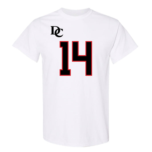 Davidson - NCAA Football : Isaiah Sepand - White Replica Shersey T-Shirt