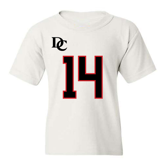 Davidson - NCAA Football : Isaiah Sepand - White Replica Shersey Youth T-Shirt