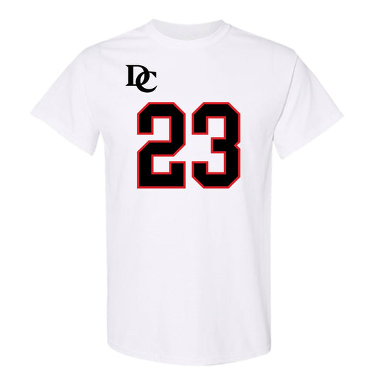 Davidson - NCAA Football : Nakoma Scott - White Replica Shersey T-Shirt-0