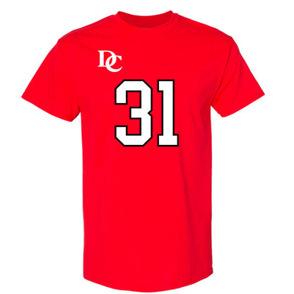 Davidson - NCAA Football : Michael Leonard - Orange T-Shirt