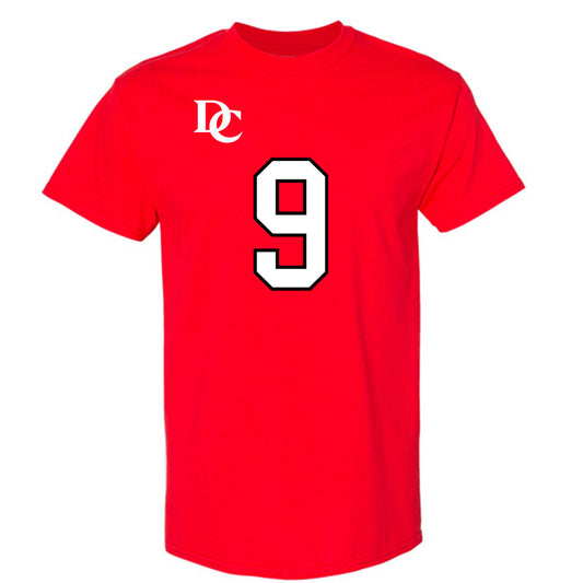 Davidson - NCAA Football : Landon Glezen - Orange T-Shirt-0