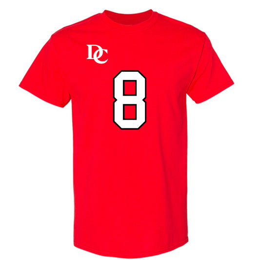 Davidson - NCAA Football : Andrew Frazier - Orange T-Shirt