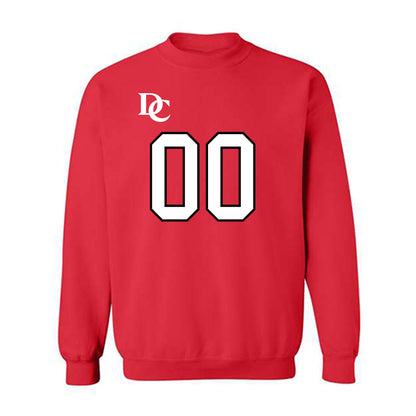 Davidson - NCAA Football : Will Volk - Orange Crewneck Sweatshirt-0