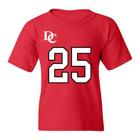 Davidson - NCAA Football : Shay Ragland - Orange Youth T-Shirt-0