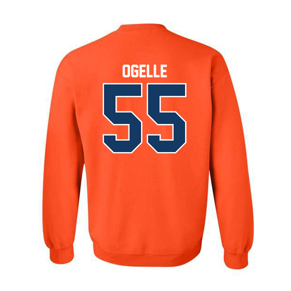 Bucknell - NCAA Football : Kulin Ogelle - Classic Shersey Crewneck Sweatshirt-1