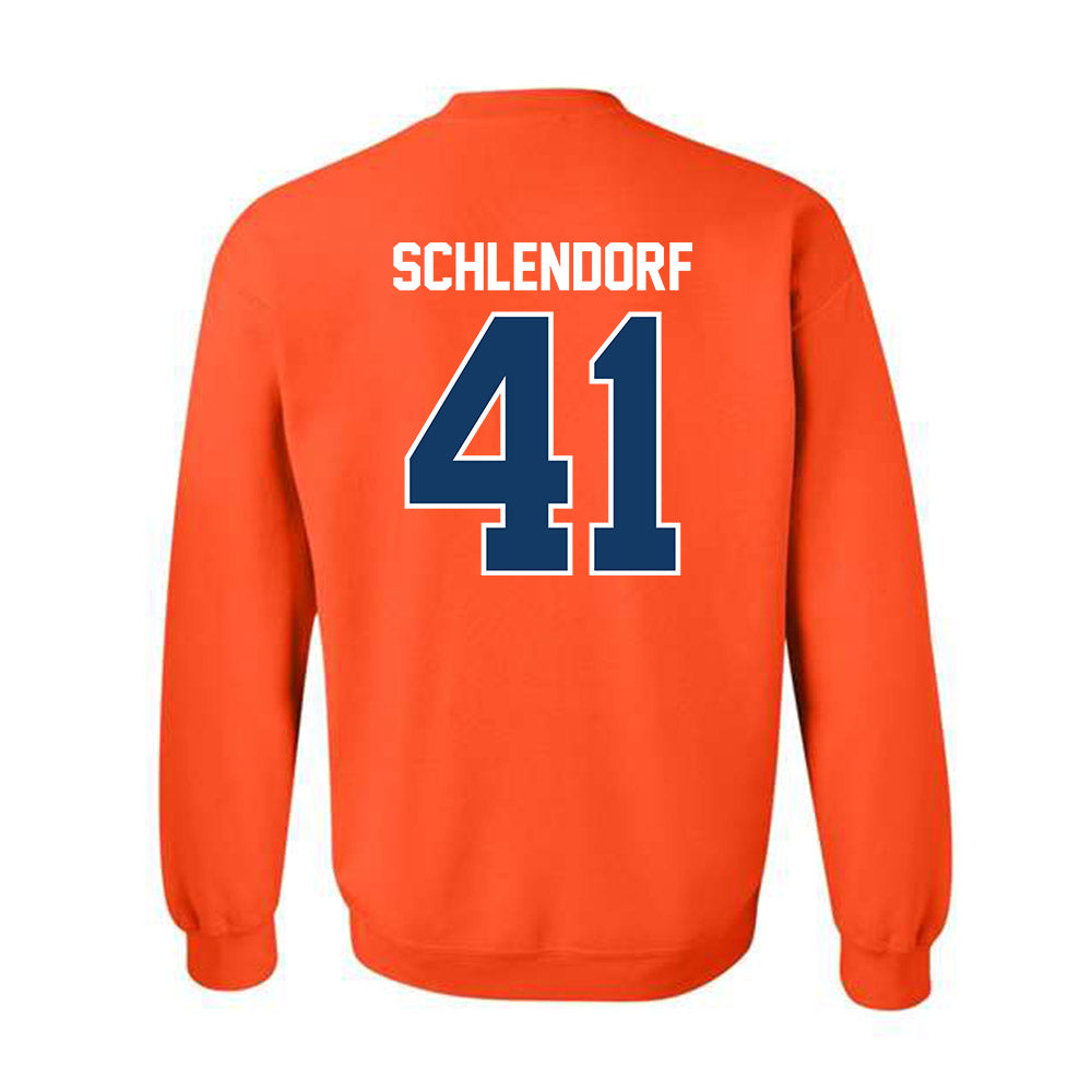 Bucknell - NCAA Football : James Schlendorf - Classic Shersey Crewneck Sweatshirt-1