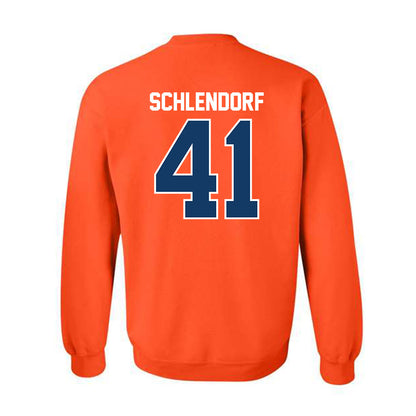 Bucknell - NCAA Football : James Schlendorf - Classic Shersey Crewneck Sweatshirt-1