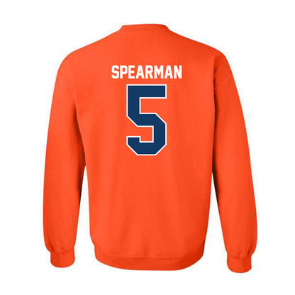 Bucknell - NCAA Football : Jaiden Spearman - Classic Shersey Crewneck Sweatshirt-1