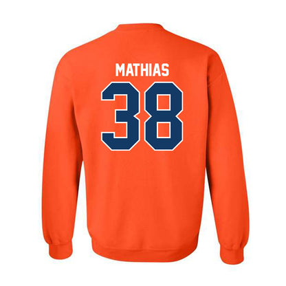 Bucknell - NCAA Baseball : Garrett Mathias - Classic Shersey Crewneck Sweatshirt-1