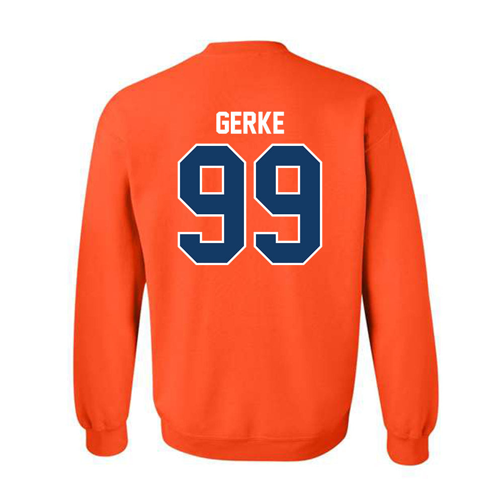 Bucknell - NCAA Football : Thomas Gerke - Classic Shersey Crewneck Sweatshirt-1