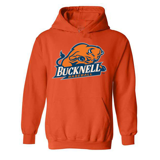 Bucknell - NCAA Baseball : Garrett Mathias - Classic Shersey Hooded Sweatshirt-0