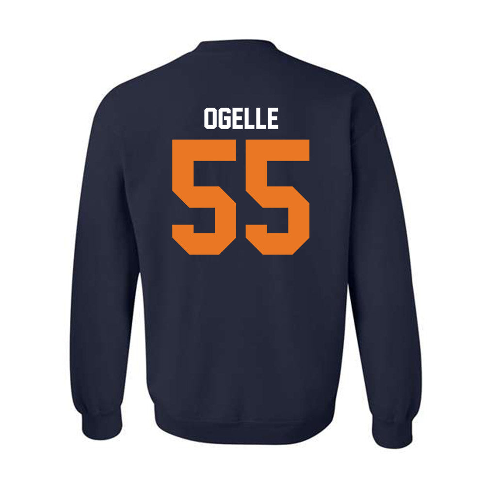 Bucknell - NCAA Football : Kulin Ogelle - Classic Shersey Crewneck Sweatshirt-1
