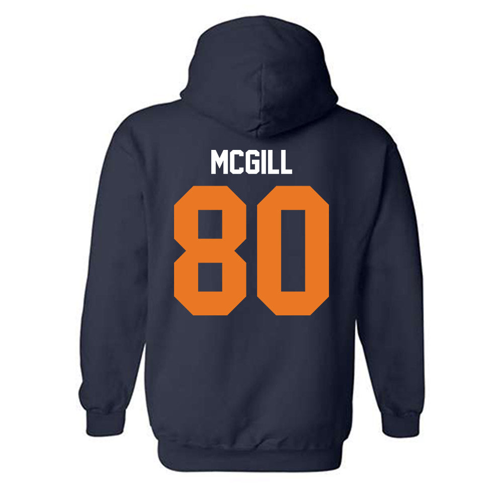 Bucknell - NCAA Football : Jack McGill - Classic Shersey Hooded Sweatshirt-1