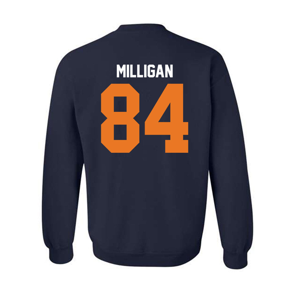 Bucknell - NCAA Football : Sam Milligan - Classic Shersey Crewneck Sweatshirt-1