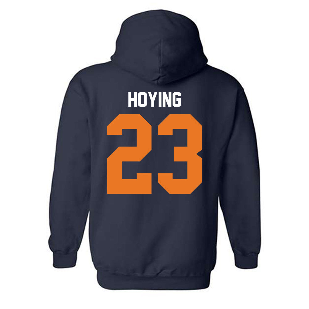 Bucknell - NCAA Football : Nick Hoying - Classic Shersey Hooded Sweatshirt-1