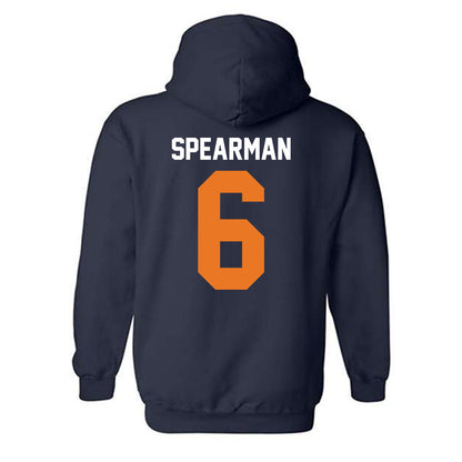 Bucknell - NCAA Football : Jaiden Spearman - Classic Shersey Hooded Sweatshirt-1