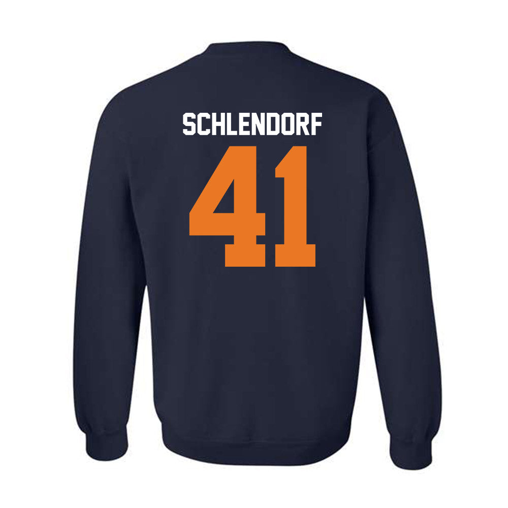 Bucknell - NCAA Football : James Schlendorf - Classic Shersey Crewneck Sweatshirt-1
