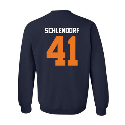 Bucknell - NCAA Football : James Schlendorf - Classic Shersey Crewneck Sweatshirt-1