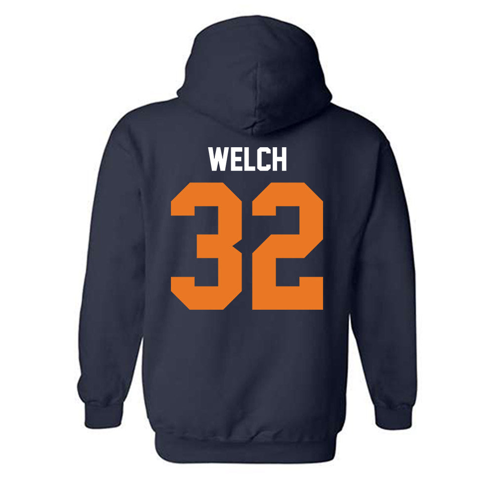 Bucknell - NCAA Men's Basketball : Kellen Welch - Classic Shersey Hooded Sweatshirt-1
