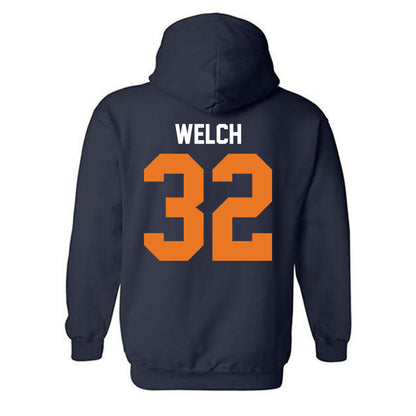 Bucknell - NCAA Men's Basketball : Kellen Welch - Classic Shersey Hooded Sweatshirt-1