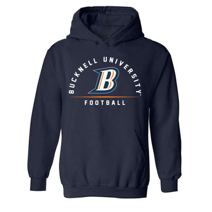 Bucknell - NCAA Football : Nick Hoying - Classic Shersey Hooded Sweatshirt-0