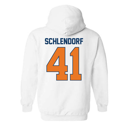 Bucknell - NCAA Football : James Schlendorf - Hooded Sweatshirt-1