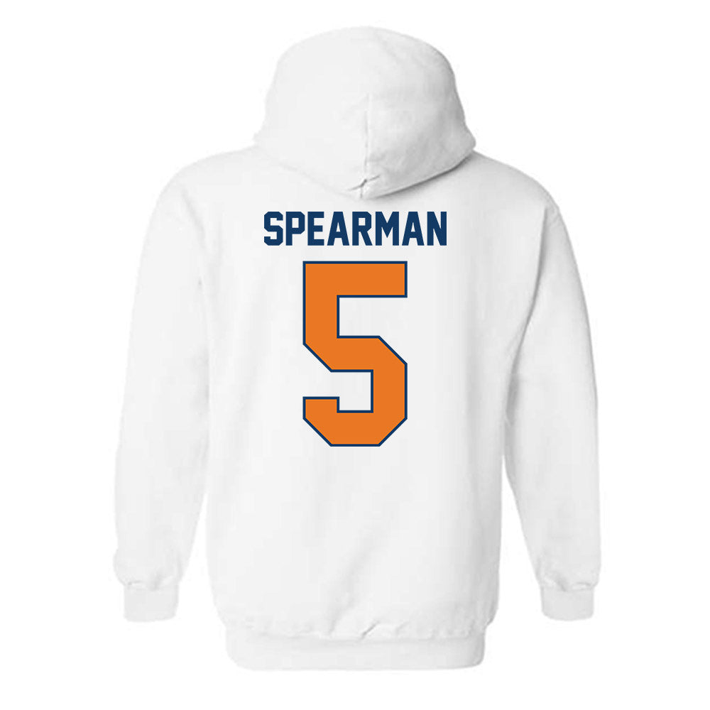 Bucknell - NCAA Football : Jaiden Spearman - Hooded Sweatshirt-1