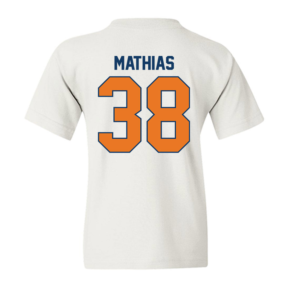 Bucknell - NCAA Baseball : Garrett Mathias - Youth T-Shirt-1