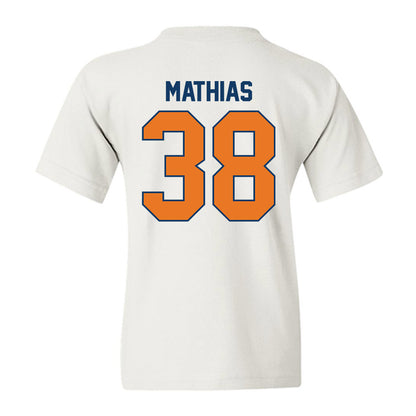 Bucknell - NCAA Baseball : Garrett Mathias - Youth T-Shirt-1